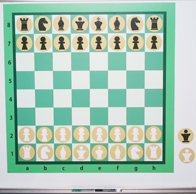 チェスの大盤とコマをマグネットシートで製作いたしました 看板印刷屋のマグネットシート専門店