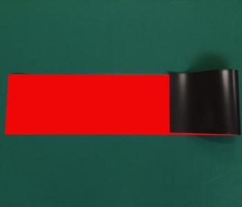 赤色マグネットシート0.8mm厚　ツヤ有　1m×20cm　